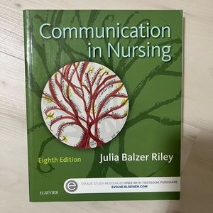 Nursing Textbook - Communication in Nursing (8th ed)